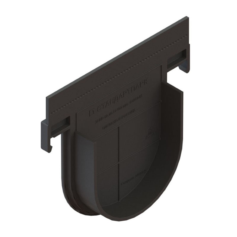 
                            Заглушка торцевая для лотка Standartpark Basic 8000-М, 63010-М                        