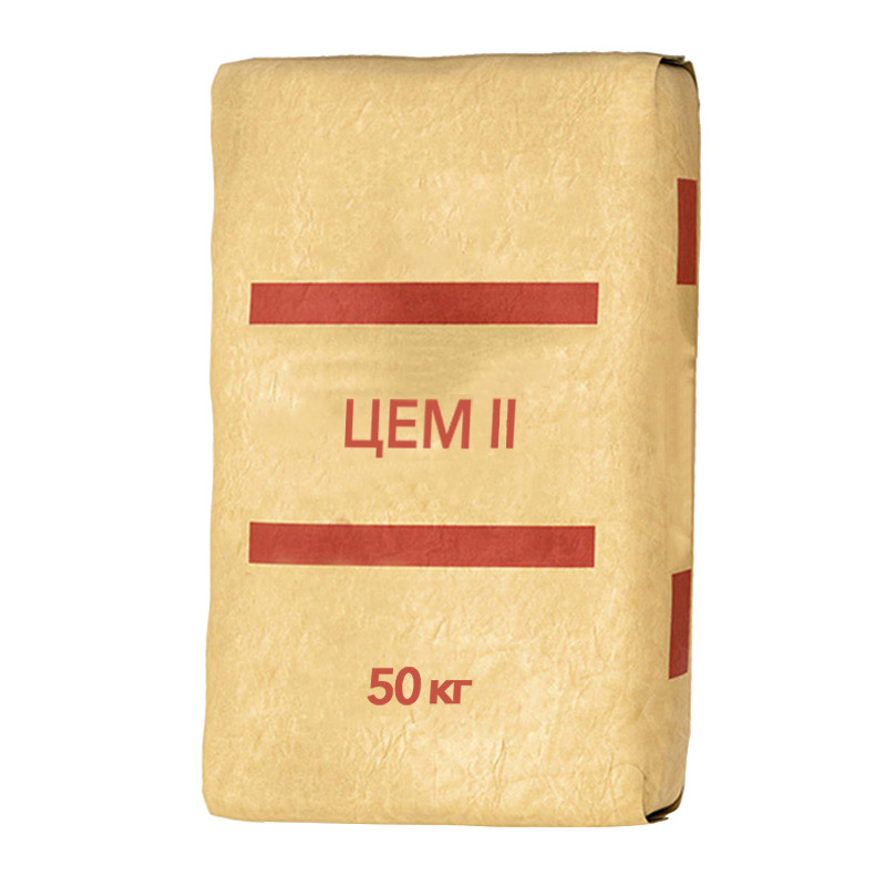
                            Цемент ЦЕМ II/A-Ш 32,5Н, М-400, Д20, 50 кг                        